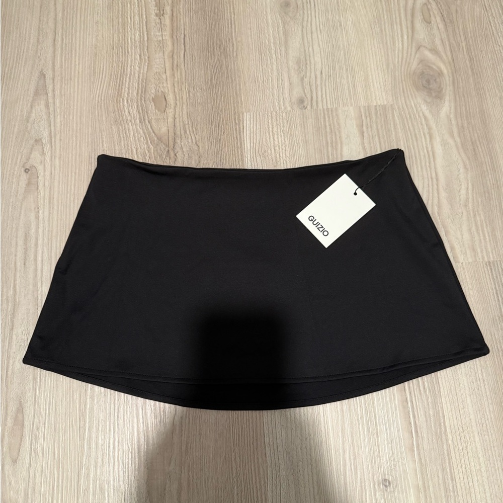 Danielle Guizio Black Mini Skirt